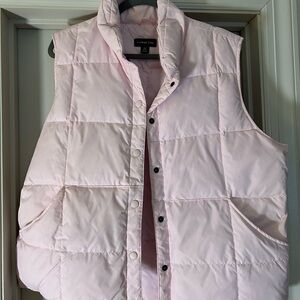Pink Puffer Vest